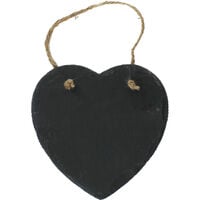 Heart Shaped Slate Message Board