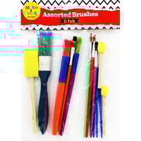 Assorted Brushes: Pack Of 15