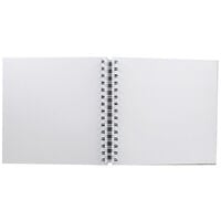Create Your Own White Scrapbook: 8 x 8 Inches