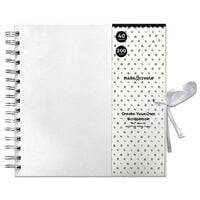 Create Your Own White Scrapbook: 8 x 8 Inches
