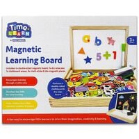 PlayWorks Time To Learn Magnetic Drawing Board