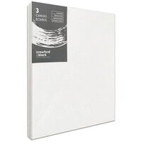 Crawford & Black Canvas Boards 10 x 12 Inches: Pack of 3
