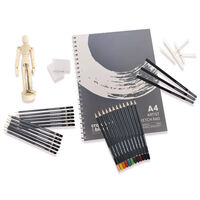 Crawford & Black Bumper Sketching Set: 36 Piece Set