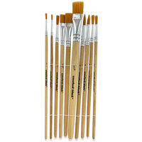Crawford & Black Taklon Brush Set: Pack of 10