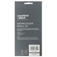 Crawford & Black Watercolour Pencil Set: Pack of 10
