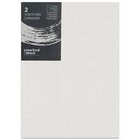 Crawford & Black Stretched Canvas A3: Pack of 2