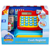 PlayWorks Pretend & Play Cash Register