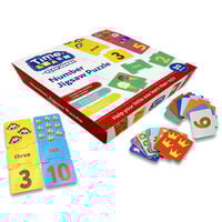 PlayWorks Time To Learn Number Match Jigsaw Puzzle