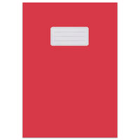 A4 Exercise Book: Red