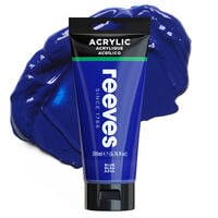 Reeves Acrylic Paint: Blue 200ml