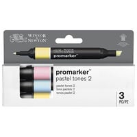 Winsor & Newton ProMarker Pastel Tones 2: Pack of 3