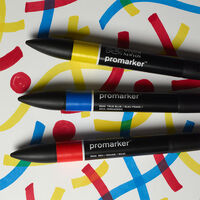 Winsor & Newton ProMarker Primary Colours: Pack of 3