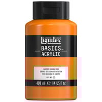 Liquitex Basics Acrylic Paint 400ml: Cadmium Orange Hue