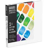 Liquitex Basic Cotton Canvas: 20 x 20cm