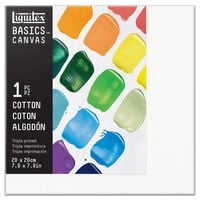 Liquitex Basic Cotton Canvas: 20 x 20cm