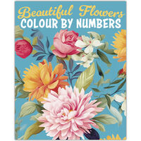 Beautiful Flowers Colour by Numbers