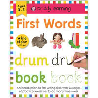 Wipe Clean Workbook: First Words