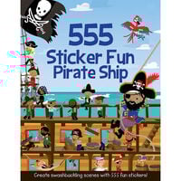 555 Sticker Fun: Pirate Ship