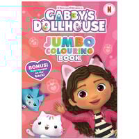 Gabby's Dollhouse Jumbo Colouring Book