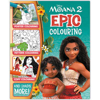 Disney Moana 2: Epic Colouring