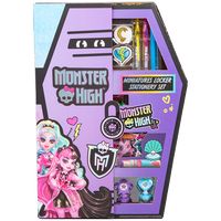 Monster High Minatures Locker Stationery Set