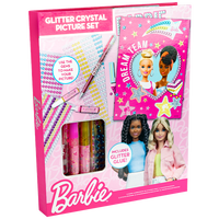 Barbie Glitter Crystal Picture Set