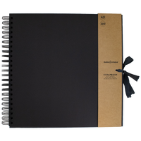 Create Your Own Black Scrapbook - 12 x 12 Inches