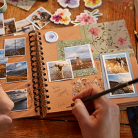 Create Your Own Kraft Scrapbook: 8 x 8 Inches