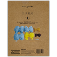 Make Your Own Crochet Sunflower Bucket Hat Kit