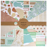 Beachy Design Pad: 12 x 12 Inches
