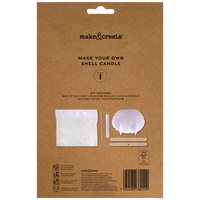 Make Your Own Shell Candle