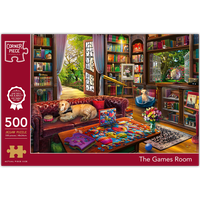The Games Room 500 Piece Jigsaw Puzzle