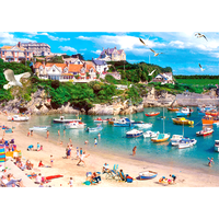 Newquay Beach 500 Piece Jigsaw Puzzle