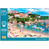 Newquay Beach 500 Piece Jigsaw Puzzle