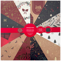 Christmas Design Pad: 12 x 12 Inches