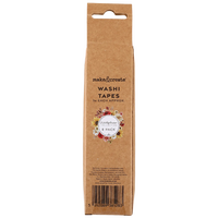 Autumn Wildflower Washi Tape: Pack of 8