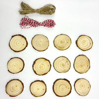 Wooden Slices: Pack of 12