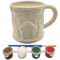 Paint Your Own Christmas Mug Set