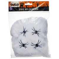 Halloween Spider Web Decorations: Bundle of 2