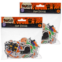 Halloween Foam Stickers: Bundle of 2