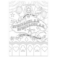 Spectacular Spectacular: Vintage Circus Colouring Book
