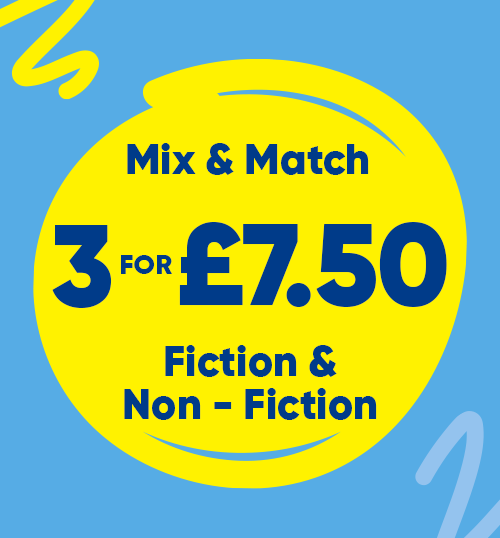 3 for £7.50 Fiction & Non-Fiction Books