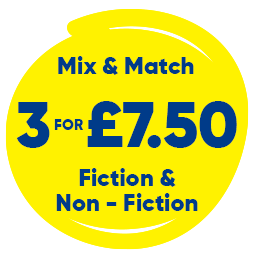 3 for £7.50 Fiction & Non-Fiction Books